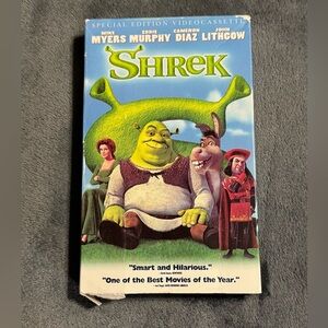 Shrek VHS Tape